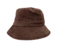 A.P.C. (アーペーセー) バケットハット COEZQ M24096 bob mark   コーデュロイ MARRON ブラウン 茶色 ウィメンズ/028のサムネイル
