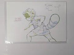 鬼滅の刃 無限列車編 コラボレーションカフェ 展示原画ポストカード 第三期 嘴平伊之助の夢 1 竈門炭治郎 ポン治郎 A グッズ ポストカード