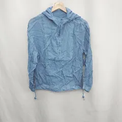 ◇ ⊂ THE SHOP TK ザ ショップ ティーケー シアー 長袖 ブルゾン サイズS ブルー レディース E  【1502180006388】のサムネイル