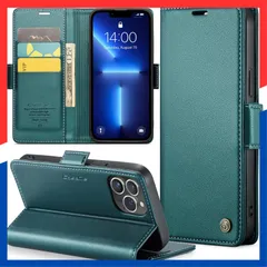 【在庫処分】サイドマグネット 全面保護 カード収納 耐摩擦 スタンド機能 耐衝撃 軽量 手触りが良い 高PUレザー 人気上品な アイフォン13ProMaxスマホケース シンプル気質 携帯カバー ギフト 13PROMAX財布型 ， IPhone iphone