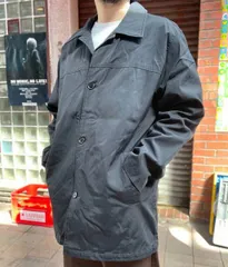 00s OLD GAP オールド ギャップ ハーフ コート XL 濃紺系 Tバック ジャケット コットン ナイロン ビンテージ D149-18-0119ZV