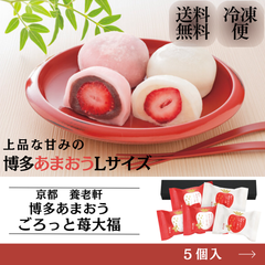 京都　養老軒　博多あまおうごろっと苺大福（５個）【ギフト】【スイーツ】