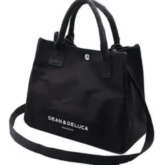 DEAN & DELUCA トートバッグ 　ショルダーバッグ　2way レディース キャンバス 帆布  ミニトート 仕切り おしゃれ