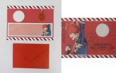 【中古】紙製品(キャラクター) A.一十木音也 チャーム付きグリーティングカード 「うたの☆プリンスさまっ♪」