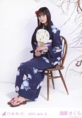 乃木坂46 生写真 浴衣 賀喜遥香 2023 座りヒキ - メルカリ