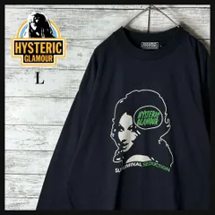 03589M【人気】ヒステリックグラマー / HYSTERIC GLAMOUR☆ヒスガール ビッグロゴ 長袖Ｔシャツ