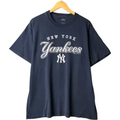 古着 00年代 CSA MLB NEW YORK YANKEES ニューヨークヤンキース ロゴプリントTシャツ メンズL相当/eaa566569