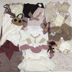 大人フェミニンな春夏服まとめ売り♪レースやチュールたくさん♡ お洋服まとめ売り