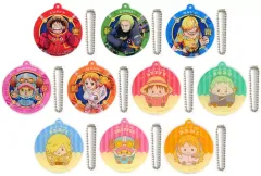 【中古】キーホルダー 全10種セット 麦わらストアコラボ アクリルチャーム 「一番くじ ワンピース 未来島エッグヘッド～きみへの想い～」 J賞