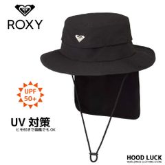 ROXY ビーチハット WR UV WATER BEACH HAT レディース ネックカバー付き UVカット 紫外線対策 UVカット