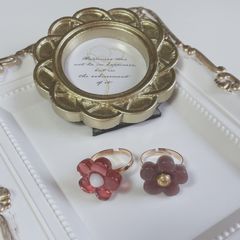 リング　デイジー　ハンドメイド