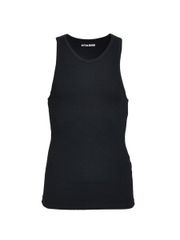 BREATH / logo rib tank top