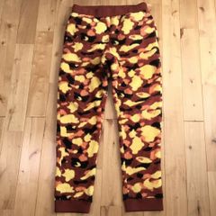 Orange camo ボア パンツ Mサイズ a bathing ape BAPE Boa pants エイプ ベイプ アベイシングエイプ 迷彩