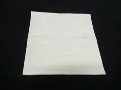 ■美品■ HERMES エルメス 101299M ラビリンス コットン100％ ハンドタオル フェイスタオル メンズ レディース ホワイト系 DK3154