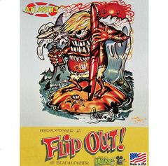 フリップ アウト モデルキット Fred Flypogger Flip Out Plastic Model Kit Stanley Mouse プラモデル TOY スタンリー マウス rat fink