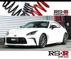 ち*ず様 RS-R DOWN スプリング ZN8 GR86 4本セット GR86 ZN8 ダウンサス フロント左右セット RSR RS-Rダウン T067DF