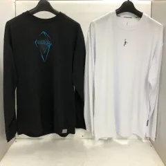 02w17378 IN THE PAINT インザペイント  長袖Tシャツ 2枚セット 練習着 プラクティスシャツ バスケTシャツ  ブラック L  日本製 メンズ  長袖Ｔシャツ  ポリエステル  【中古品】