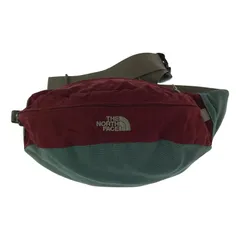 THE NORTH FACE ザ・ノースフェイス NM71204ボディバッグ/グリーン系×レッド