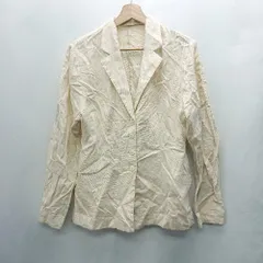 ◇ ⊂ STYLEMIXER スタイルミキサー 生地厚手 長袖 テーラードジャケット サイズF アイボリー レディース E  【1502030001150】のサムネイル
