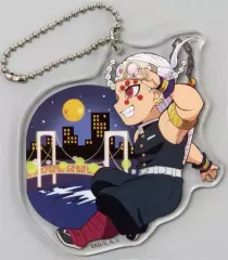 【中古】雑貨 [単品] 宇髄天元 ご当地イラスト東京 アクリルチャーム 「鬼滅の刃 全集中展 -無限列車編・遊郭編-」 東京会場限定ver.