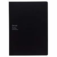 コクヨ ノートカバ― 書類ファイル付き キャンパスノート1冊付属 A5 ブラック ノ-615B-D 