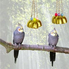 【SALE】2個 鳥のおもちゃ 鈴 玩具 吊り下げ インコ オウム  .058.