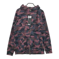 サイズ：XXL HYDROGEN ハイドロゲン  ジップパーカー カモフラ柄 ピンク系 [240101242201] ゴルフウェア メンズ ストスト