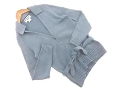 NATURAL BEAUTY BASIC ナチュラルビューティーベーシック ニット カーディガン sizeM/ブルーグレー ◇■ レディース