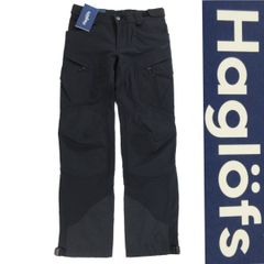 定2.4万 Haglofs ホグロフス 耐久撥水 Rugged Mountain Pant ラグド マウンテン ハイブリッド パンツ ブラック 604147