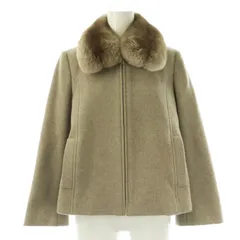 68万のお品☆FOXY 人気セーブルファー付きロングコート