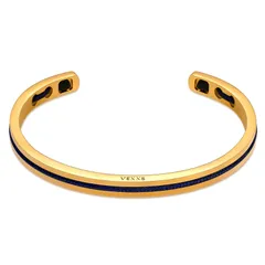 【特価セール】人気 シンプル 幅6mm おしゃれ ステンレス ゴールド ギフト K18 ブレスレット メンズ プレゼント バングル [VEXXS]