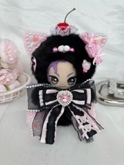 ハンドメイド ぬい服 10cm ちびぐるみ おすわり ニャンコ 着せ替え服