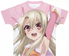 [중고] 티셔츠 일리야스필 폰 아인츠베른 풀 그래픽 티셔츠 핑크 유니섹스 L 사이즈 [Fate / kaleid liner 프리즈마 ☆ 일리야 쯔바이 헤루쯔!]