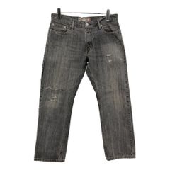 Levi's リーバイス 514 デニムパンツ ブラック(メンズ W34 L30)中古 古着 U8430