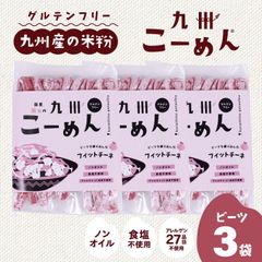 ＼ 訳あり ／ 旧パッケージ 在庫処分 国産 米粉 麺 九州こーめん フィットチーネ ビーツ麺 3袋セット【賞味期限2024年4月30日】