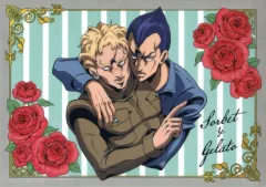 【中古】クリアポスター A3クリアポスター ソルベ＆ジェラート 「一番くじ ジョジョの奇妙な冒険 GOLDEN WIND -HITMAN TEAM-」 L賞