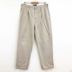 ポロ ラルフローレン Polo by Ralph Lauren チノパンツ ツータック ANDREW PANT サイズ：W35.5 L32.5 ベージュ系【AI】