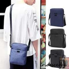 【新品未使用】ショルダーバッグ メンズ 縦型 小さいバッグ ミニショルダー カバン ミニバッグ 斜めがけ カジュアル 斜め掛け 撥水