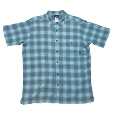 Patagonia A/C シャツ STY52921｜Lサイズ｜オンブレチェック オーガニックコットン