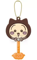 【中古】食玩 キーホルダー 3.うさぎ 「ロリポップチョコチャーム ちいかわ みんなで黒猫」