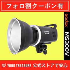 Godox ゴドックス MS300-V MS300V スタジオフラッシュ 300Ws GN58 110V 2.4G Bowensマウント 5600±200K 150Wモデリングランプ 日本語説明書/クロス付/変換タップ AD-R6リフレクター付
