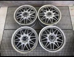 前後異サイズ！絶版品 希少！WORK REZAXレザックス17インチ