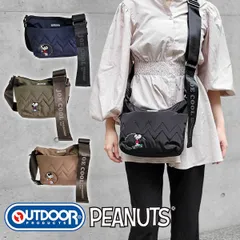 OUTDOOR PRODUCTS アウトドアプロダクツ PEANUTS スヌーピー ミニ ショルダーバッグ