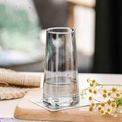 【特価商品】フラワーベース 北欧 一輪挿し 花器 装飾家の装飾 おしゃれ ガラス製 花瓶 シンプル 花瓶 15CM ガラス