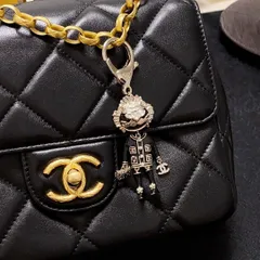 【今日特価】CHANEL 水鑽ライオン カラフルバッグアクセサリー / キーホルダー