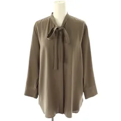 未使用✨セオリー ボウタイ ジョーゼットブラウス PRIME GGT セオリー Theory ブラウス PRIME GGT TIE BLOUSE （オフホワイト