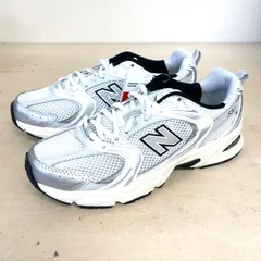 タグ付き ニューバランス MR530TA スニーカー 24.0cm ホワイト×シルバー