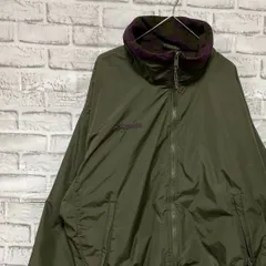 コロンビア　マウンテンパーカー中綿カーキL ロゴ刺繍アウトドア1014