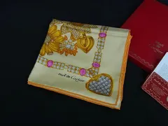 【美品】Cartierカルティエ　大判スカーフ　匿名配送❤︎ Cartier - □新品□未使用□ Cartier カルティエ マストライン