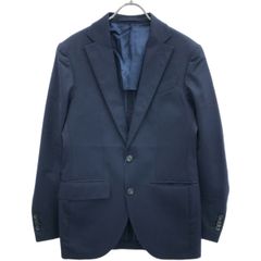 美品 BOB テーラードジャケット 46 ネイビー ストレッチ ボンディング